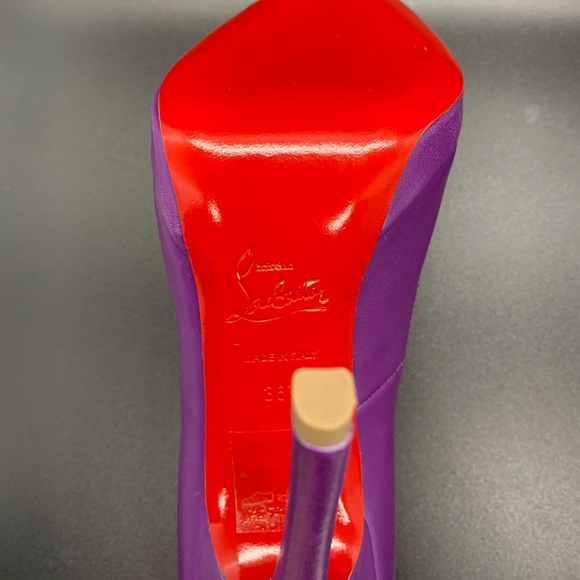 NIB Christian Louboutin Pigalle violet pump - Picture 4 of 7